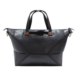 Furla shoulder black strap handbags leather bag Bag
